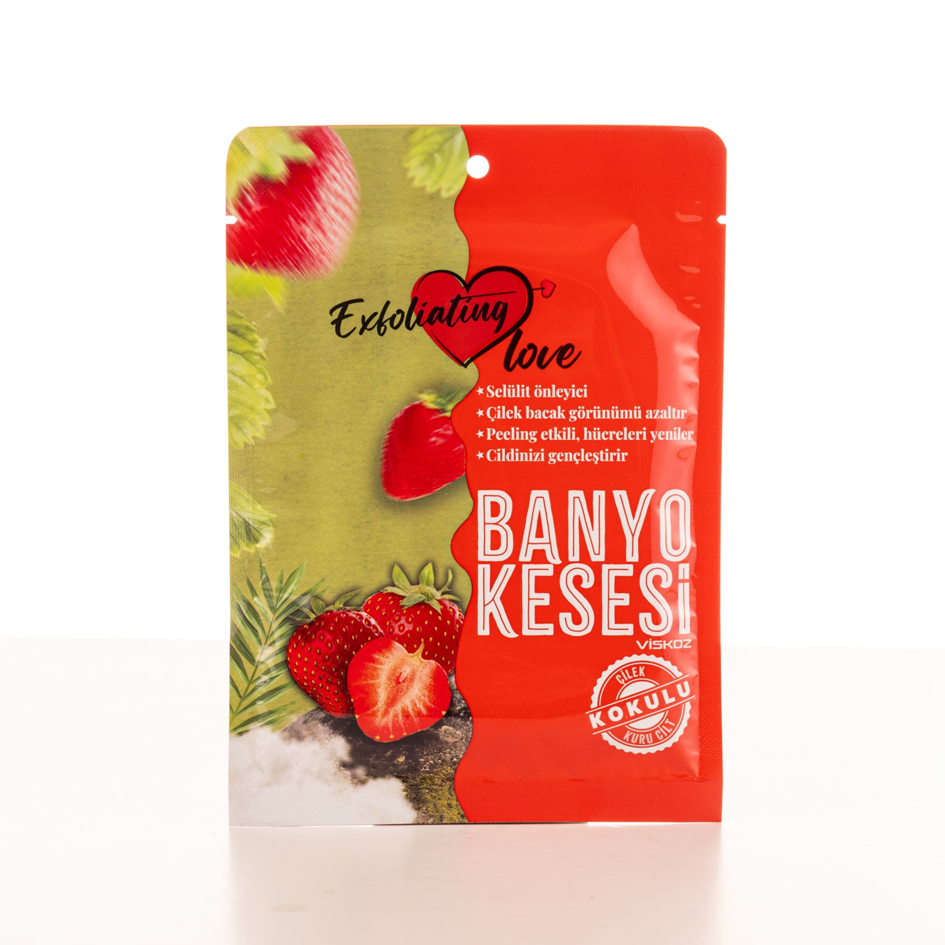 EXFOLIATING LOVE KURU CİLT ÇİLEK KOKULU