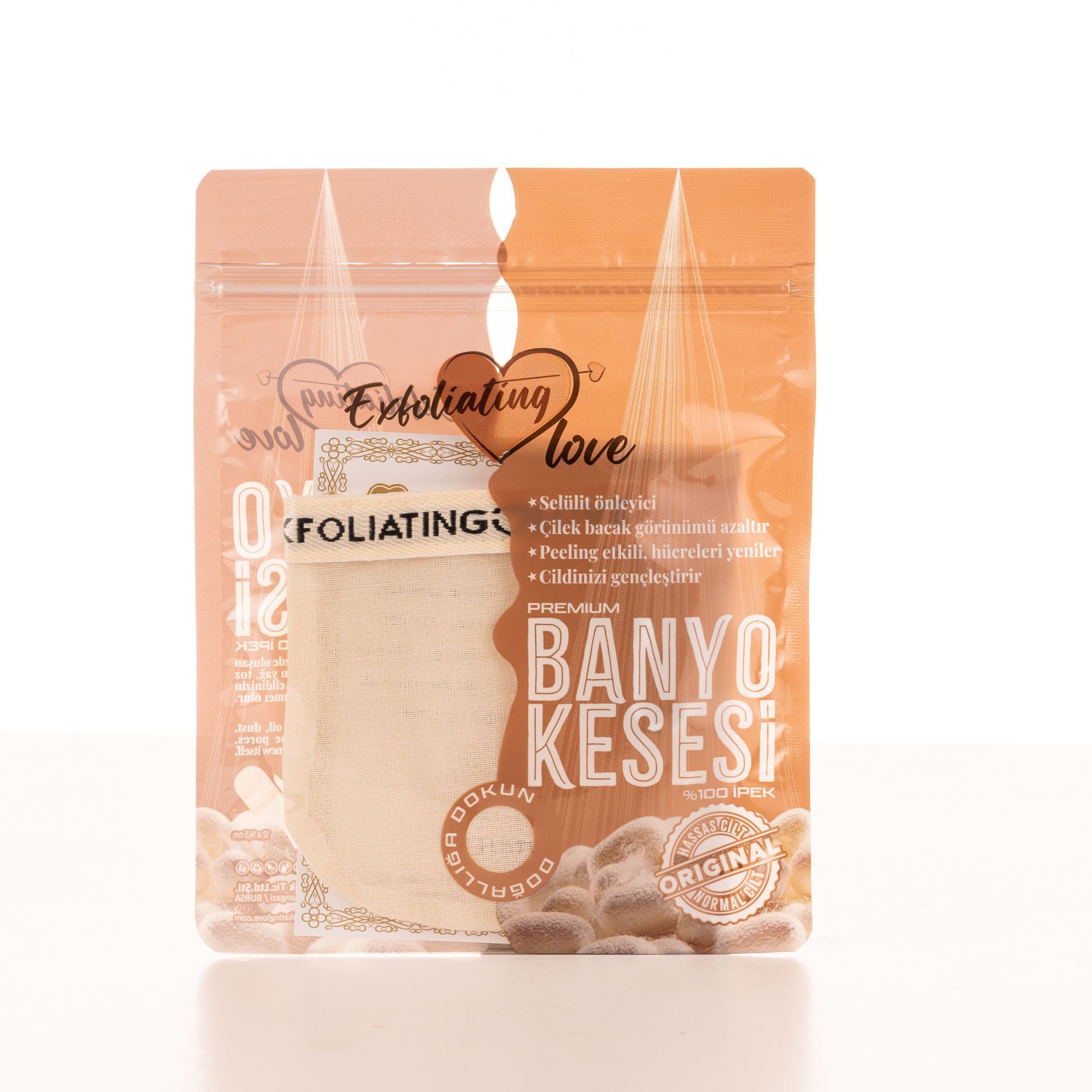 EXFOLIATING LOVE %100 İPEK HASSAS CİLT